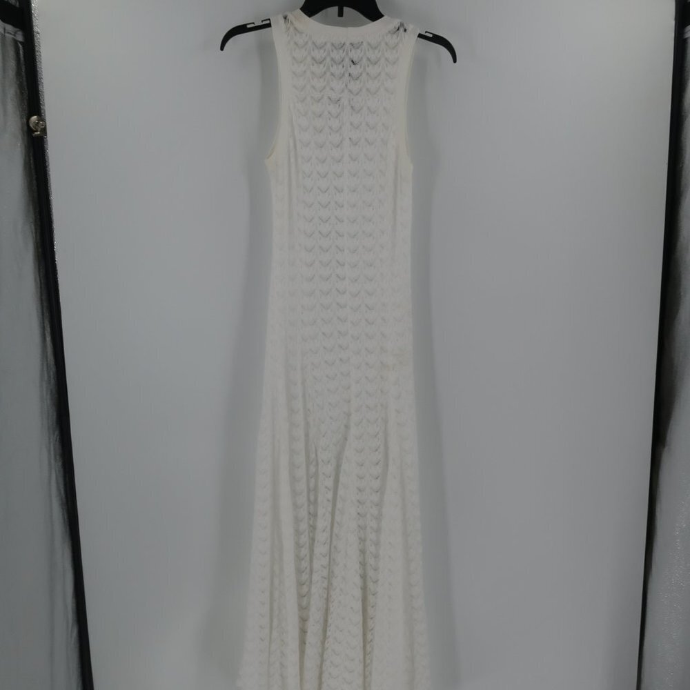 Sabina Musayev Women's White Maxi Dress No underlay Size XS NWT